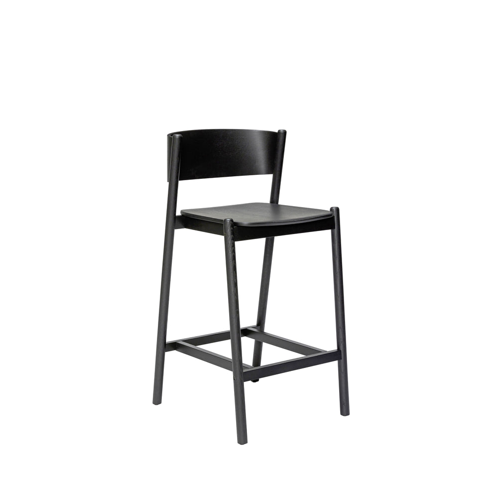 Oblique Bar Stool | FSC® Certified Wood | Various Finishes