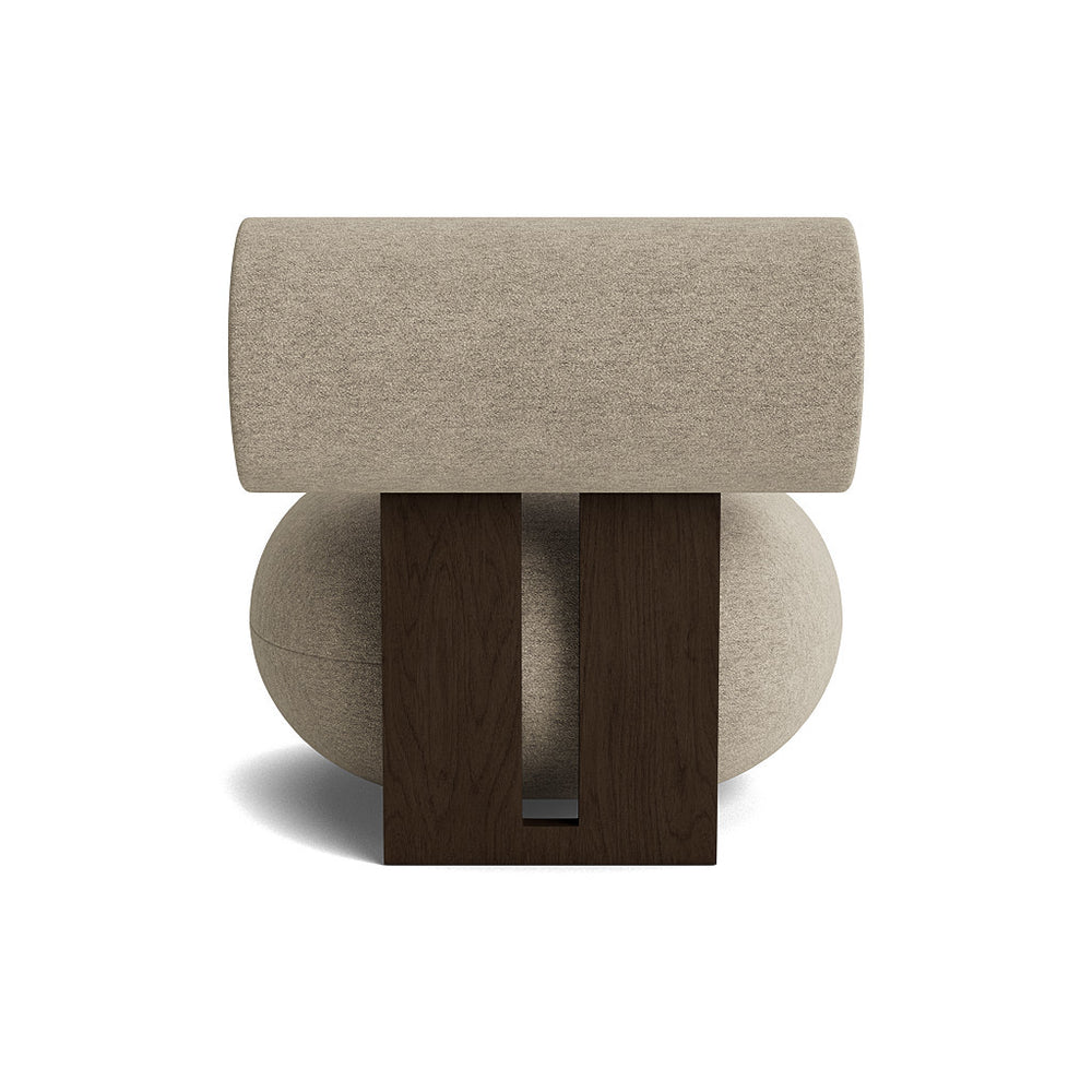 Hippo Lounge Chair | Wood + Upholstery | Various Colours