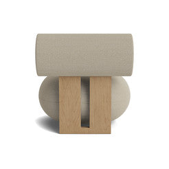 Hippo Lounge Chair | Wood + Upholstery | Various Colours