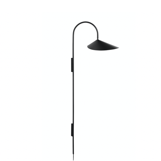 Arum Tall Wall Lamp | Black