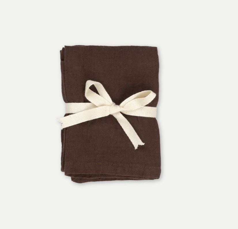 Linen Napkins | Chocolate