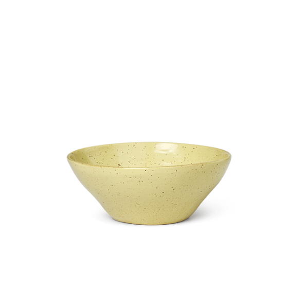 Flow Bowl Medium | Yellow Speckle