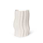 Moiré Vase | large | Off White