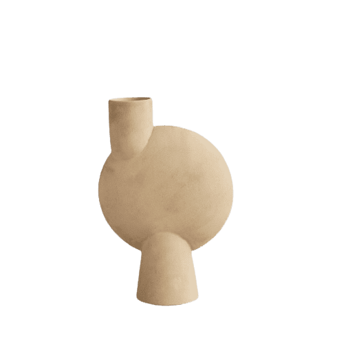 Sphere Vase Bubl | Big | Sand